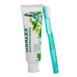 DENTIFRICE HERBAL AVEC BROSSE À DENTS