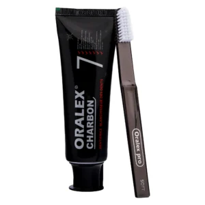 DENTIFRICE CHARBON AVEC BROSSE À DENTS 150G
