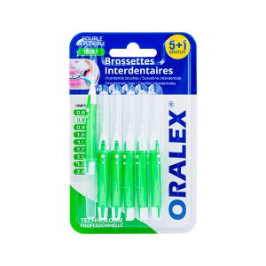 BROSSETTES INTERDENTAIRES x5 unités ISO 1